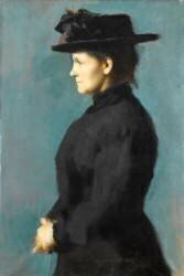 Eugénie Henner, nièce de l'artiste (Jean-Jacques Henner) - Muzeo.com