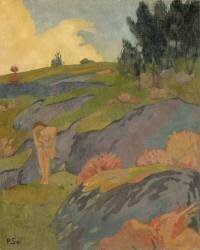 Eve bretonne ou Mélancolie (Paul Serusier) - Muzeo.com