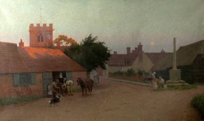 Evening Glow (Tom Trythall Rowe) - Muzeo.com