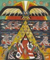 Fantaisie indienne (Marsden Hartley) - Muzeo.com