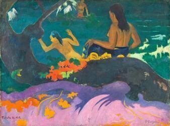 Fatata te Miti (Au bord de la mer) (Paul Gauguin) - Muzeo.com