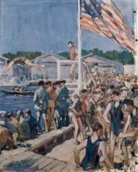 Fête de l'Indépendance, le 4 juillet à Cazeaux (Henri-Achille Zo) - Muzeo.com