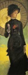 Femme au parasol (James Tissot) - Muzeo.com