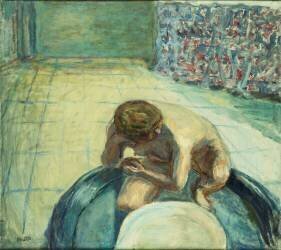 Femme dans un bain (Pierre Bonnard) - Muzeo.com