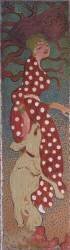 Femme dans une robe tachetée blanche (Pierre Bonnard) - Muzeo.com