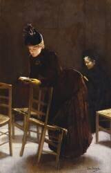 Femme en prière (Jean Béraud) - Muzeo.com