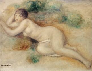 Figure nue d'une fille (Auguste Renoir) - Muzeo.com