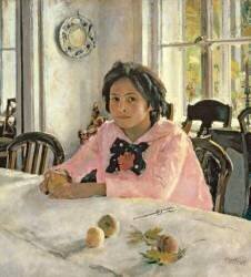 Fille avec des pêches (Valentin Serov) - Muzeo.com
