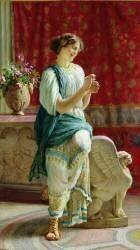 Fille romaine (Guglielmo Zocchi) - Muzeo.com