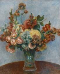 Fleurs dans un vase (Auguste Renoir) - Muzeo.com