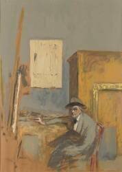 Forain dans son atelier (Edouard Vuillard) - Muzeo.com