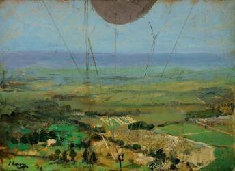 From a Kite Balloon (John Lavery) - Muzeo.com