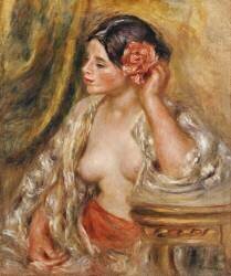 Gabrielle à sa Coiffure (Auguste Renoir) - Muzeo.com