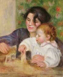 Gabrielle et Jean (Auguste Renoir) - Muzeo.com