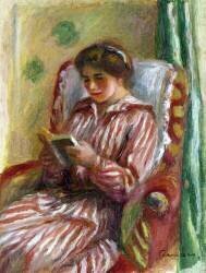 Gabrielle lisant (Auguste Renoir) - Muzeo.com