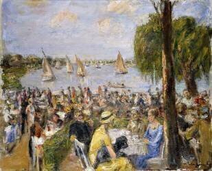 Garden Cafe au bord du Wannsee (Max Liebermann) - Muzeo.com