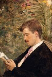 Georges Feydeau (1882-1921) lisant (Carolus-Duran) - Muzeo.com