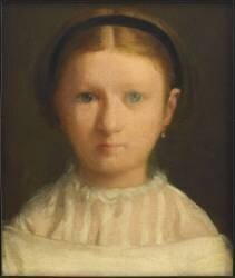 Giovanna Bellelli (née en 1848) dite Nini, cousine de l'artiste (Edgar Degas) - Muzeo.com