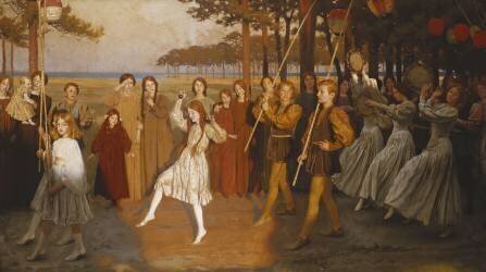 Jeunesse en or (Thomas Cooper Gotch) - Muzeo.com
