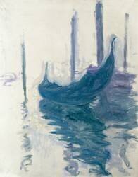 Gondoles à Venise (Claude Monet) - Muzeo.com