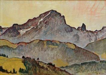 Grand Muveran de Villars (Ferdinand Hodler) - Muzeo.com