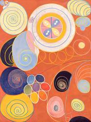 Groupe IV, n° 3. Les dix plus grands, L'âge de la jeunesse (Hilma af Klint) - Muzeo.com