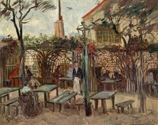 Guinguette à Montmartre :