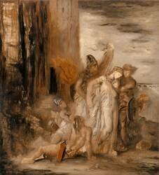 Hésiode et la Muse (Gustave Moreau) - Muzeo.com
