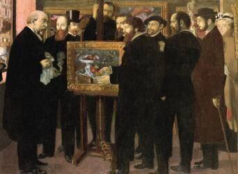 Hommage à Cézanne (Maurice Denis) - Muzeo.com