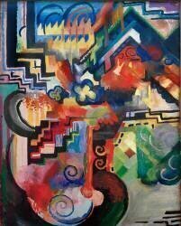 Hommage à J.S.Bach (August Macke) - Muzeo.com