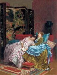 Idylle d'après-midi (Auguste Toulmouche) - Muzeo.com