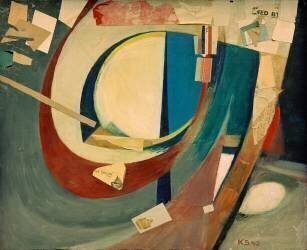 Image abstraite Skoyen II (Kurt Schwitters) - Muzeo.com