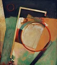 Image avec anneau et cadre (Kurt Schwitters) - Muzeo.com