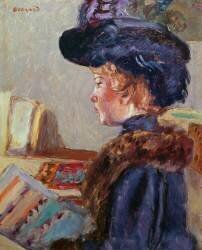 Impression de jeune femme (Pierre Bonnard) - Muzeo.com