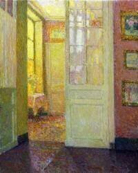 Intérieur (Henri Le Sidaner) - Muzeo.com
