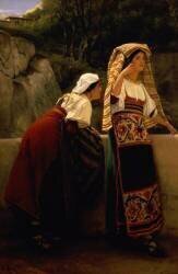 Italiennes d'Abruzzo (Lawrence Alma-Tadema) - Muzeo.com