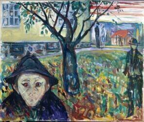 Jalousie dans le jardin (Edvard Munch) - Muzeo.com