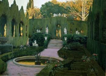 Jardin de Monforte, Valence (Santiago Rusiñol) - Muzeo.com