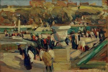 Jardin du Luxembourg (Rudolf Levy) - Muzeo.com
