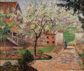 Jardin à Eragny (Camille Pissarro) - Muzeo.com