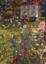 Jardin à Vaucresson (Edouard Vuillard) - Muzeo.com
