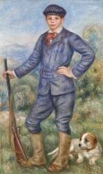 Jean en chasseur (Auguste Renoir) - Muzeo.com