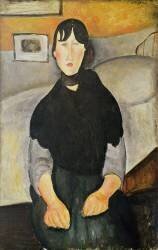 Jeune femme du peuple (Amedeo Modigliani) - Muzeo.com