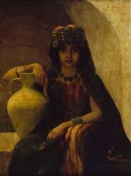 Jeune fille de Grande Kabylie : Portrait d'Algérienne (Louise Canuet) - Muzeo.com