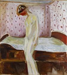 Jeune fille en pleurs (Edvard Munch) - Muzeo.com