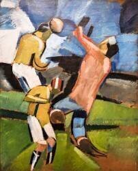 Joueurs de football (Harald Giersing) - Muzeo.com