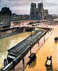 Jour de pluie : Notre Dame de Paris (Albert Marquet) - Muzeo.com