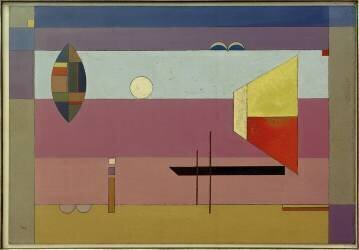 Kühle Streifen (Wassily Kandinsky) - Muzeo.com