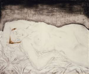 Kiki de Montparnasse, 1926 (Tsuguharu Foujita) - Muzeo.com