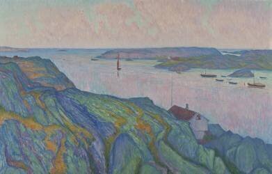 Kyrkesund (Karl Nordström) - Muzeo.com